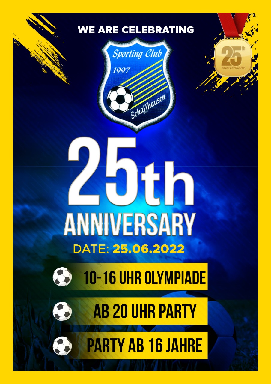 25-Jahre-Jubiläum des Sporting Club Schaffhausen